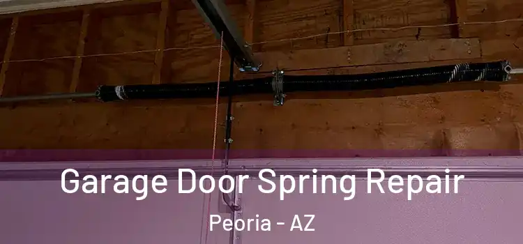  Garage Door Spring Repair Peoria - AZ